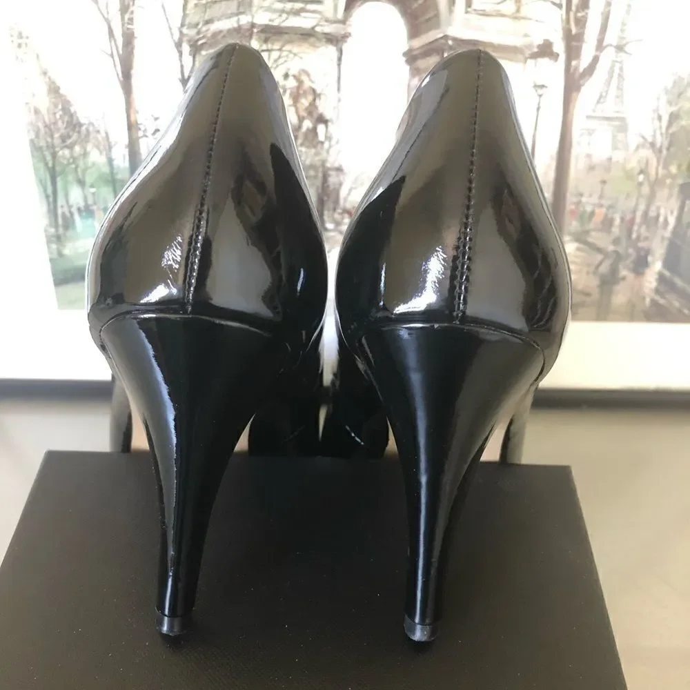 ‎Ellen Tracy Cody Platform Patent Leather Pump